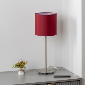 Brilagi - LED tafellamp NUBILA 1xE27/60W/230V pompejaans rood
