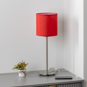 Brilagi - LED-tafellamp NUBILA 1xE27/60W/230V rood