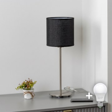 Brilagi - LED tafellamp NUBILA 1xE27/60W/230V zwart