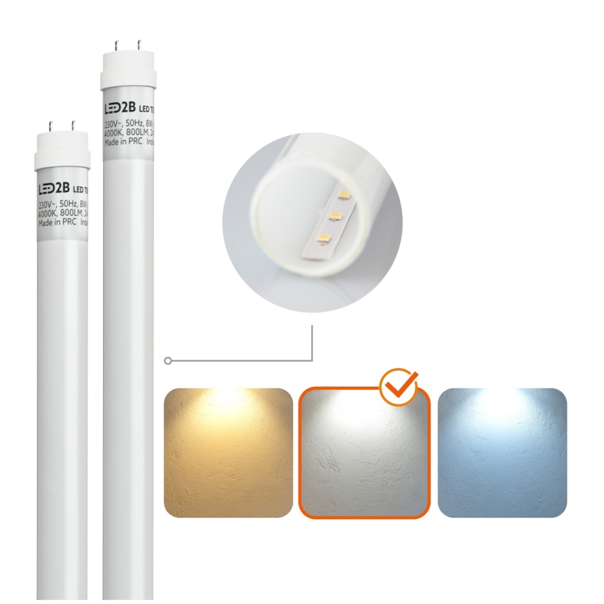 Brilagi - LED technisch stofdicht TL-armatuur OPTIMA T8 2xG13/18W/230V 4000K IP65 128 cm - pallet van 110 stuks