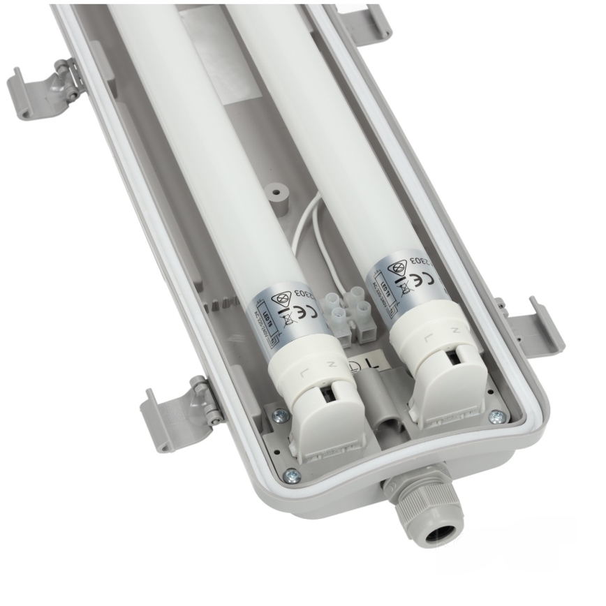 BRILAGI - LED technisch stofdicht TL-armatuur OPTIMA T8 2xG13/9W/230V 4000K IP65 67,5 cm