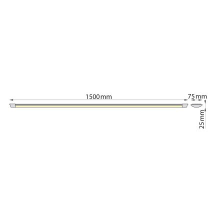 Brilagi - LED TL-armatuur AVERO LED/45W/230V 150 cm