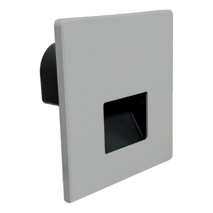 Brilagi - LED-traparmatuur JACK, 3W, 230V, 3000/4000/6500K, IP65, grijs