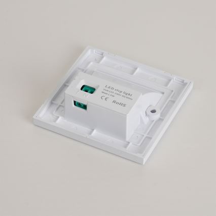 Brilagi - LED traparmatuur STEP LIGHT LED/1,5W/230V IP44 wit