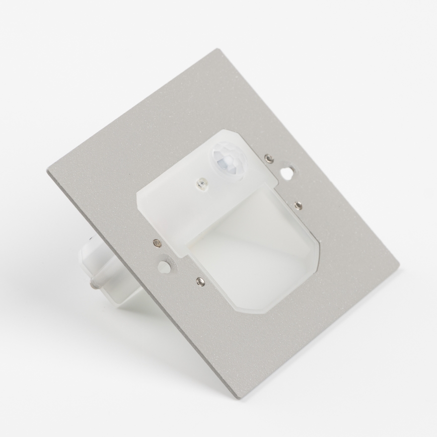 Brilagi - LED Trapverlichting met bewegingssensor JACK LED/1,5W/230V 3000K/4000K/6500K zwart