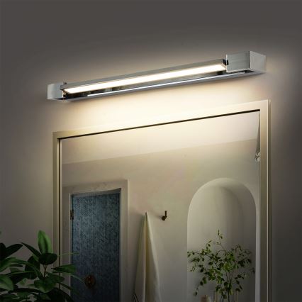 Brilagi - AQUA LINE LED-spiegelverlichting 18W/230V 60 cm IP44 glanzend chroom CRI 90
