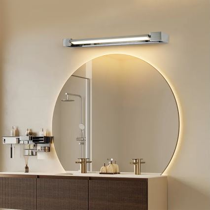 Brilagi - AQUA LINE LED-spiegelverlichting 18W/230V 60 cm IP44 glanzend chroom CRI 90