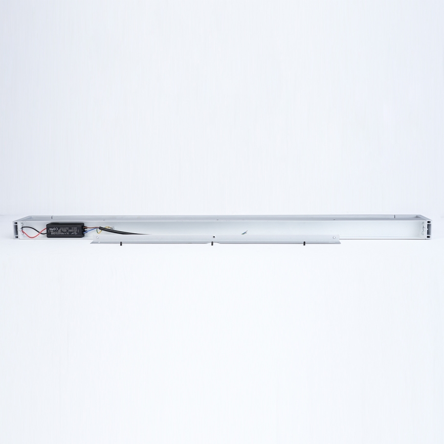 Brilagi - LED-badkamerspiegelverlichting AQUA LINE LED/24W/230V 90 cm IP44 mat chroom CRI 90