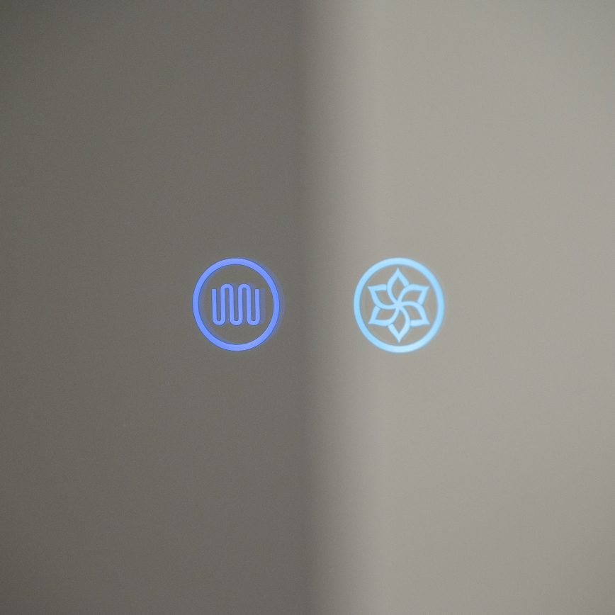 BRILAGI - LED verlichte spiegelkast voor de badkamer NOTO DOUBLE 77x70 cm