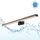Brilagi - LED-verlichting voor badkamerspiegel WOODY MIRROR 3-in-1 LED/15W/230V 80 cm IP44 zwart/eik-walnoot