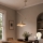 Brilagi - LED verstelbare hanglamp aan stang IRONBEAM 1xE27/60W/230V beige