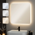 BRILAGI - LED verwarmde badkamerspiegel DIANA LED/17W/230V 60x60 cm IP44 CRI 90 dimbaar + CCT