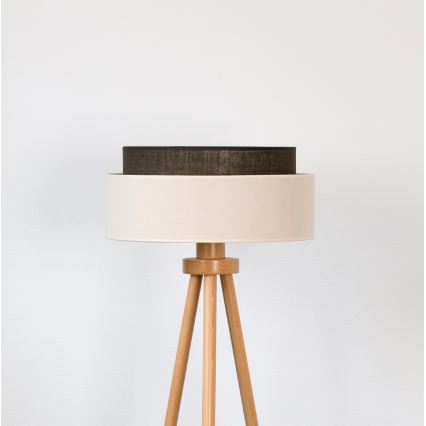 Brilagi - LED vloerlamp BOHO STYLE 1xE27/15W/230V crème/bruin