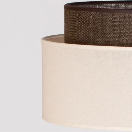 Brilagi - LED vloerlamp BOHO STYLE 1xE27/15W/230V crème/bruin