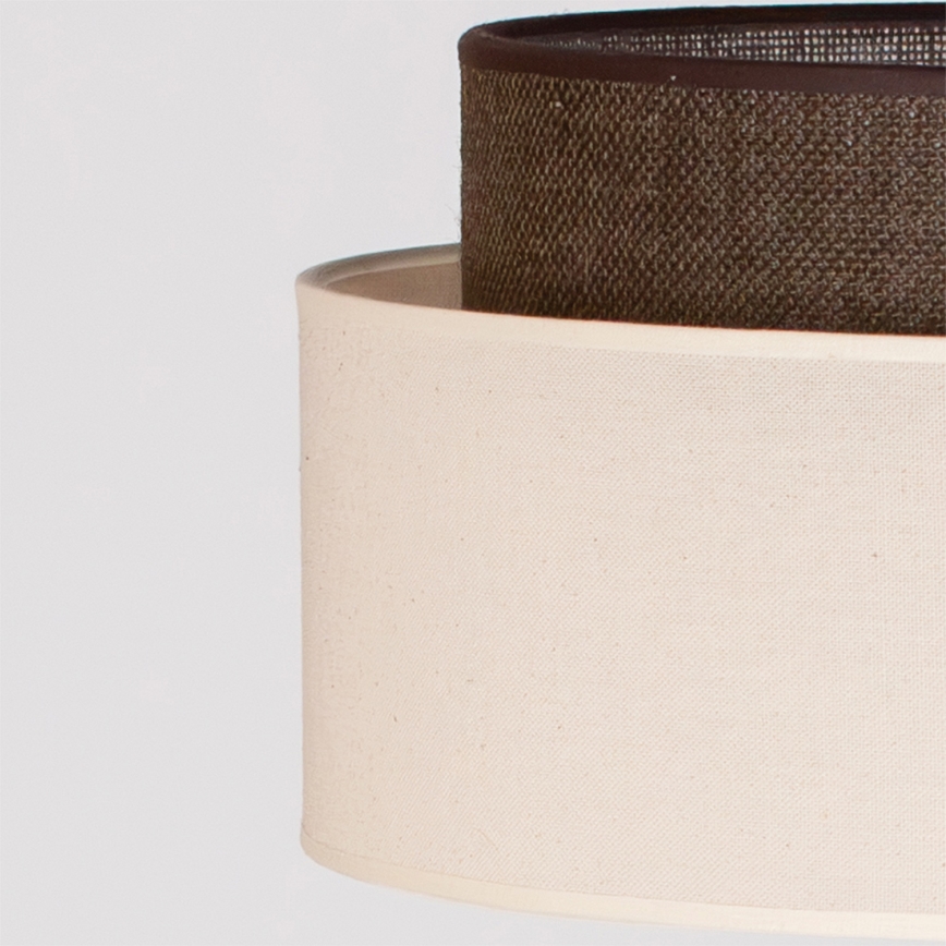 Brilagi - LED vloerlamp BOHO STYLE 1xE27/15W/230V crème/bruin