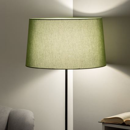 Brilagi - LED vloerlamp CERIA 1x E27/40W/230V Ø 45 cm groen/zwart