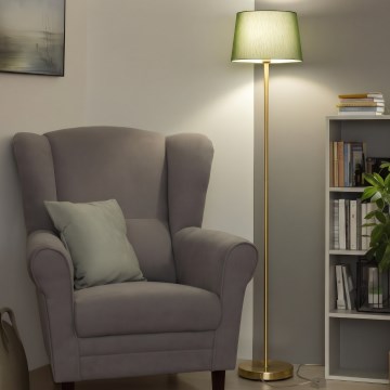 Brilagi - LED vloerlamp CERIA 1xE27/20W/230V diameter 30 cm groen/goud