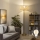 Brilagi - LED-vloerlamp CERIA 1xE27/20W/230V Ø 40 cm bamboe/goud