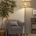 Brilagi - LED vloerlamp CERIA 1xE27/20W/230V Ø 50 cm beige/goud