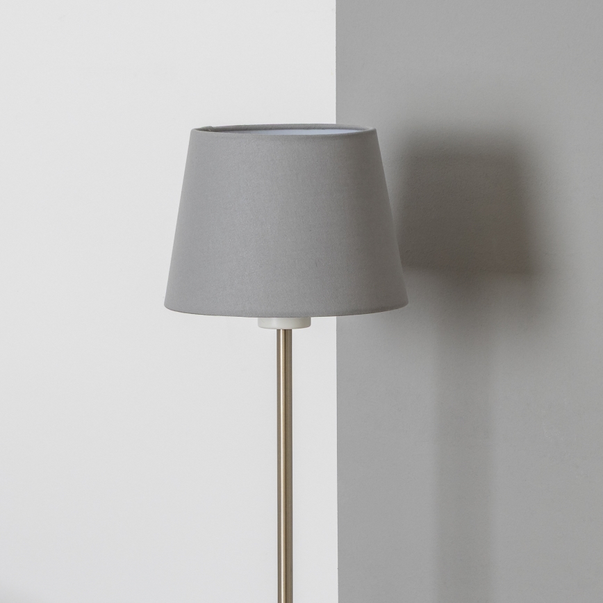 Brilagi - LED vloerlamp CERIA 1xE27/40W/230V pr. 20,5 cm grijs/mat chroom