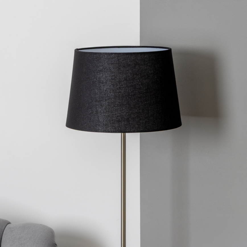 Brilagi - LED vloerlamp CERIA 1xE27/40W/230V pr. 30 cm zwart/mat chroom