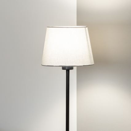 Brilagi - LED vloerlamp CERIA 1xE27/40W/230V Ø 20,5 cm grijs/zwart