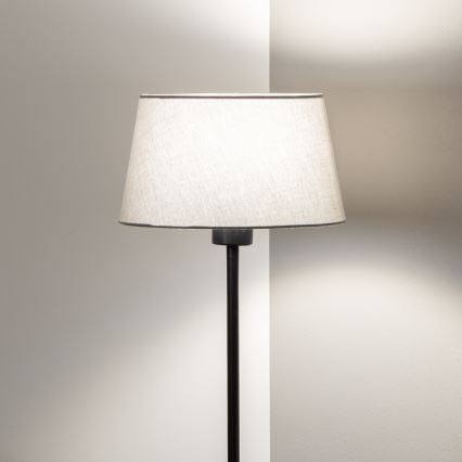 Brilagi - LED-vloerlamp CERIA 1xE27/40W/230V Ø 25 cm grijs/zwart