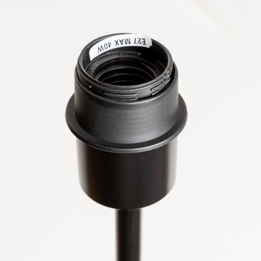 Brilagi - LED vloerlamp CERIA 1xE27/40W/230V Ø 25 cm wit/zwart