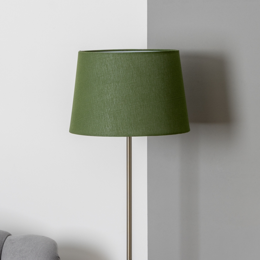 Brilagi - LED vloerlamp CERIA 1xE27/40W/230V Ø 30 cm groen/mat chroom