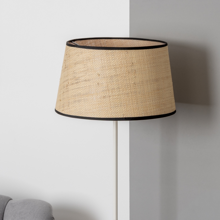 Brilagi - LED vloerlamp CERIA 1xE27/40W/230V Ø 35 cm beige/wit