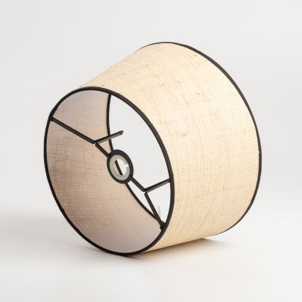 Brilagi - LED vloerlamp CERIA 1xE27/40W/230V Ø 35 cm beige/zwart