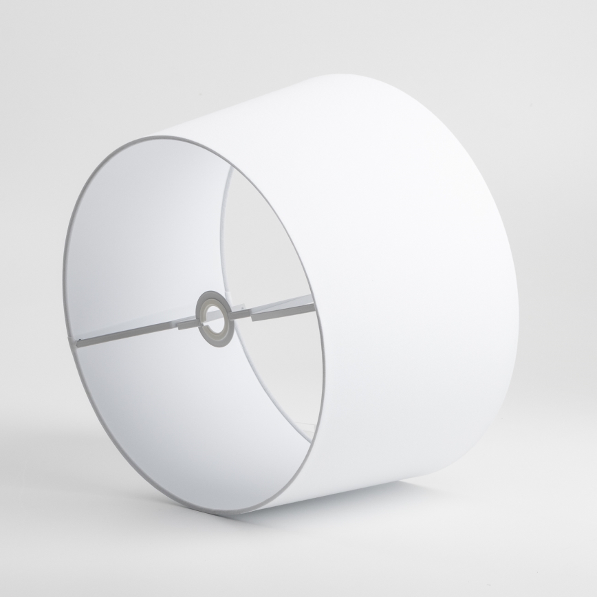 Brilagi - LED-vloerlamp CERIA 1xE27/40W/230V Ø 45 cm wit/mat chroom