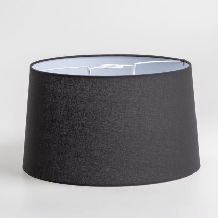 Brilagi - LED vloerlamp CERIA 1xE27/40W/230V Ø 45 cm zwart/mat chroom