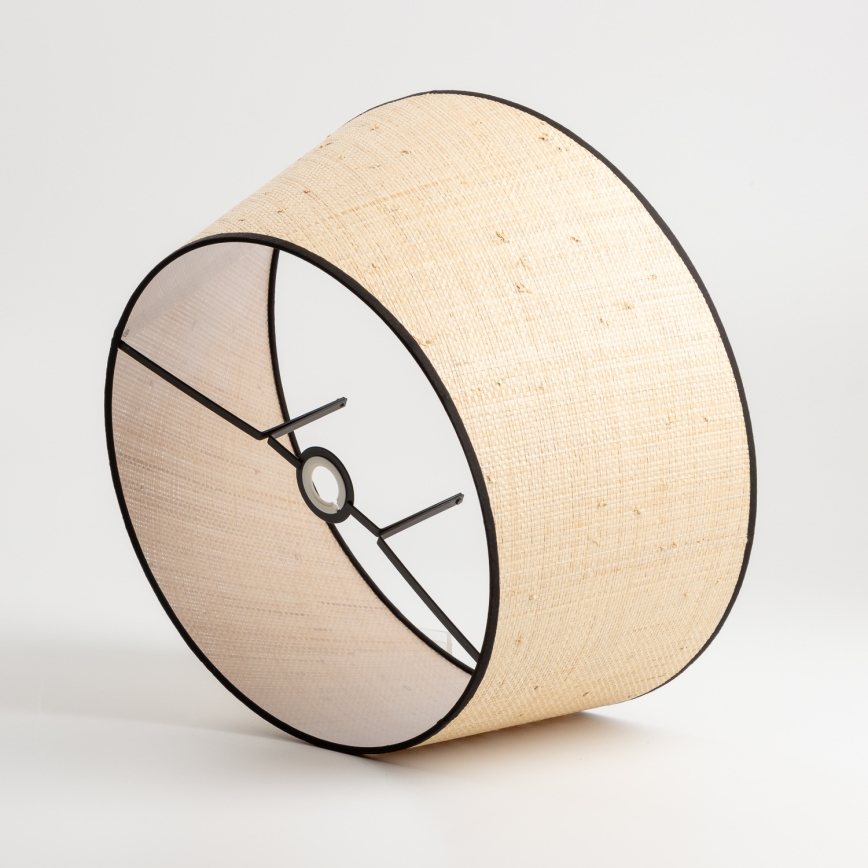 Brilagi - LED vloerlamp CERIA 1xE27/40W/230V Ø 50 cm beige/mat chroom