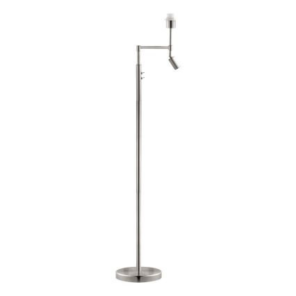 BRILAGI - LED Vloerlamp CERIA 1xE27/60W/230V + LED/2,1W Ø 45 cm mat chroom/groen