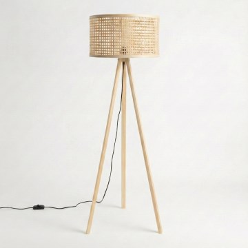 Brilagi - LED vloerlamp CERIA 1xE27/60W/230V Ø 40 cm beige