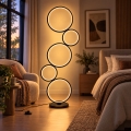BRILAGI - LED vloerlamp ECHO LED/36W/230V 4000K 110 cm zwart