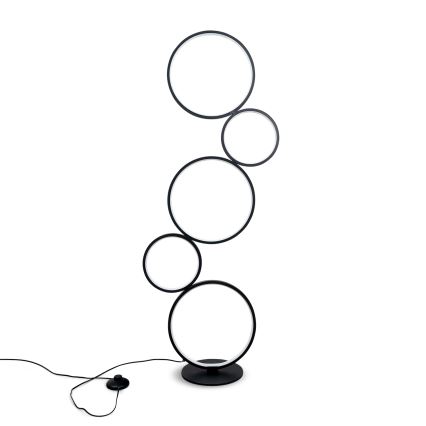BRILAGI - LED vloerlamp ECHO LED/36W/230V 4000K 110 cm zwart
