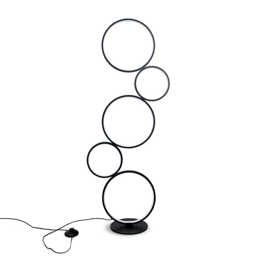BRILAGI - LED vloerlamp ECHO LED/36W/230V 4000K 110 cm zwart