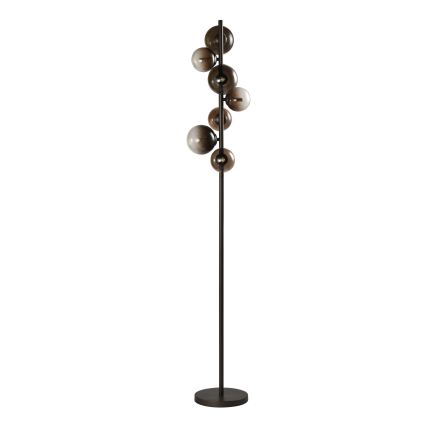 Brilagi - LED vloerlamp MILLA 7xG9/3W/230V bruin/rookbruin