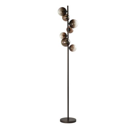 Brilagi - LED vloerlamp MILLA 7xG9/3W/230V bruin/rookbruin