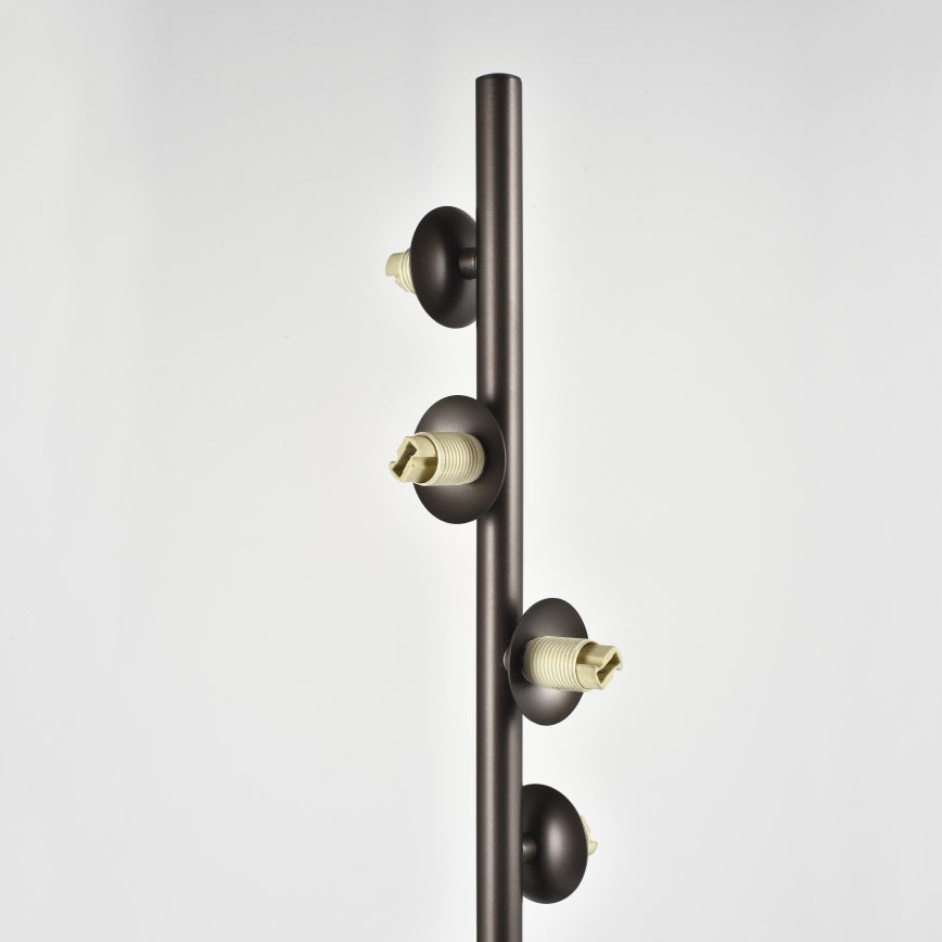 Brilagi - LED vloerlamp MILLA 7xG9/3W/230V bruin/rookbruin