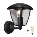 Brilagi -  LED Wand Lamp voor Buiten LUNA 1xE27/9W/230V IP44