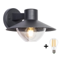 BRILAGI -  LED Wand Lamp voor Buiten VEERLE 1xE27/60W/230V IP44
