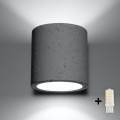 Brilagi -  LED wand verlichting FRIDA 1xG9/3,5W/230V beton