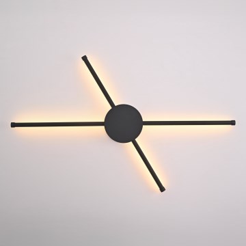 Brilagi - LED wand verlichting LUGO QUATTRO LED/16W/230V zwart