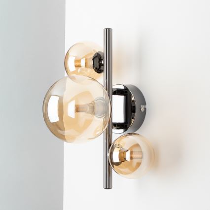 Brilagi - LED wand verlichting MILLA 3xG9/3W/230V glanzend chroom/goud