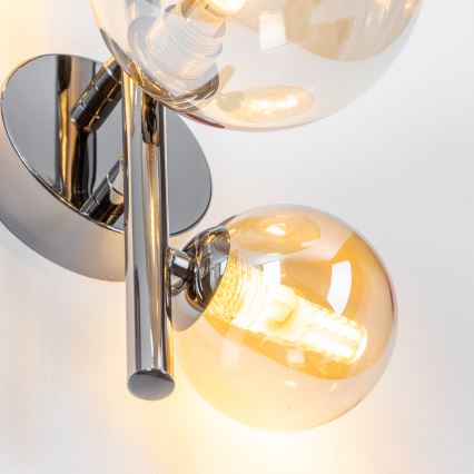 Brilagi - LED wand verlichting MILLA 3xG9/3W/230V glanzend chroom/goud