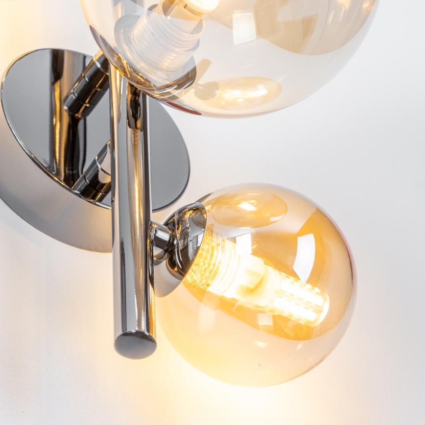 Brilagi - LED wand verlichting MILLA 3xG9/3W/230V glanzend chroom/goud