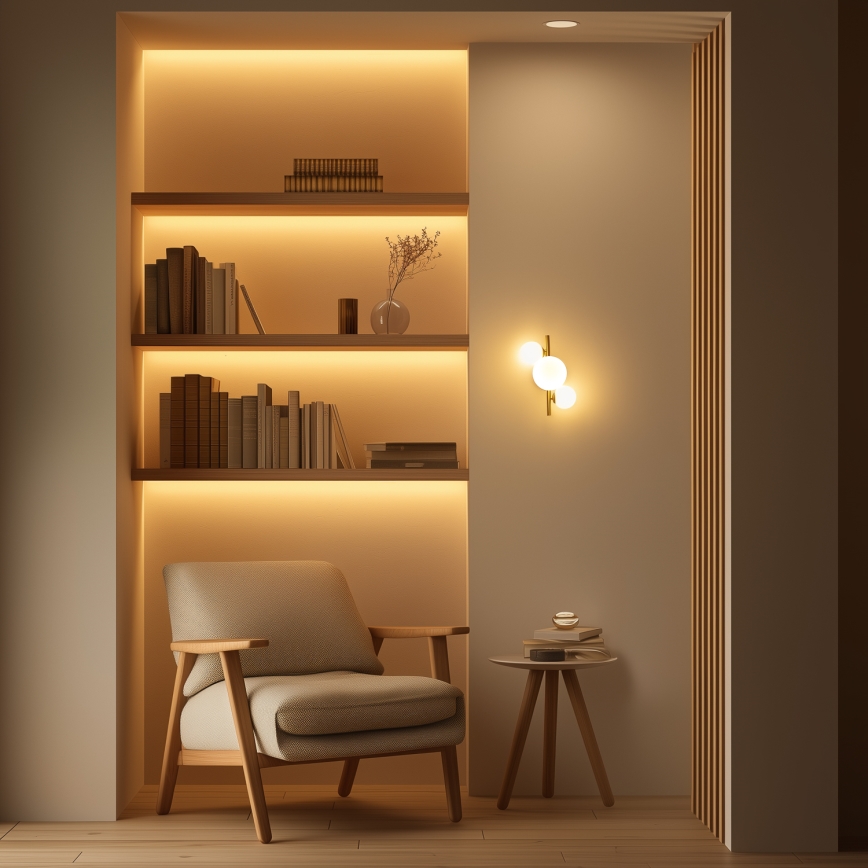 Brilagi - LED wand verlichting MILLA 3xG9/3W/230V goud/wit